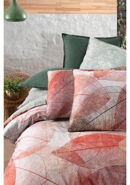 Gamora Yeşil Çift Kişilik %100 Pamuk Flanel (Pazen) Nevresim Takımı indirimleri