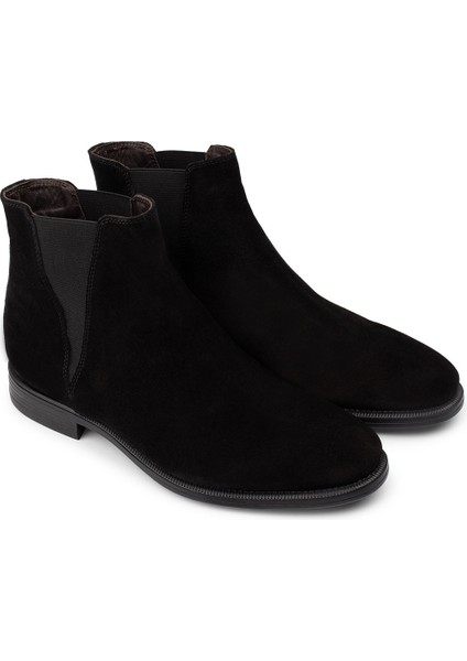 Hakiki Süet Siyah Erkek Chelsea Bot fiyatları