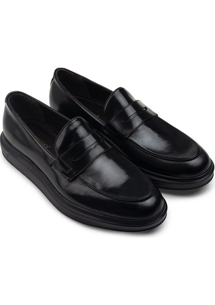 Hakiki Deri Siyah Comfort Erkek Loafer fiyatları