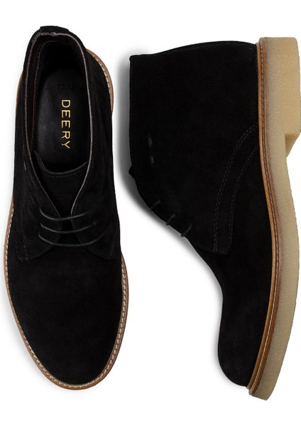 Hakiki Süet Siyah Erkek Bot fırsatları