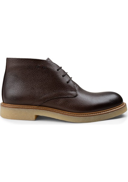 Hakiki Deri Kahverengi Erkek Bot