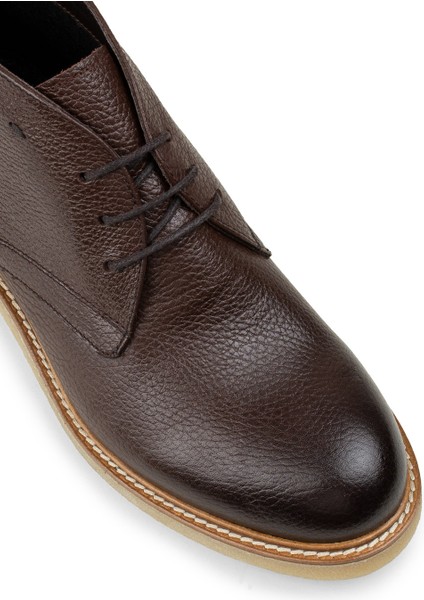 Hakiki Deri Kahverengi Erkek Bot indirimleri