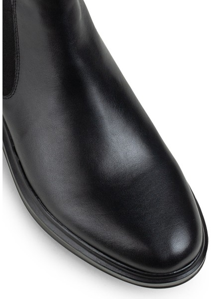 Hakiki Deri Siyah Comfort Chelsea Erkek Bot fırsatları