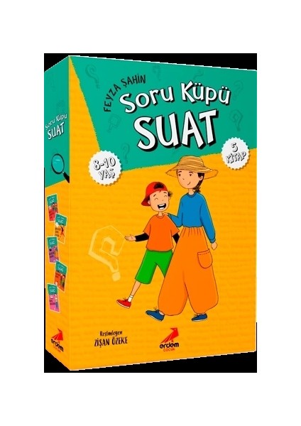 Soru Küpü Suat 5 Kitap Edem Çocuk 8-10 Yaş