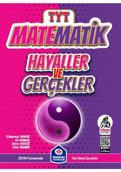 Karaağaç Yayınları Hayaller ve Gerçekler Tyt Matematik Soru Kitabı