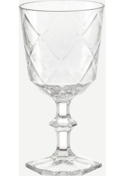 Şeffaf Akrilik Kadeh 16,8 cm