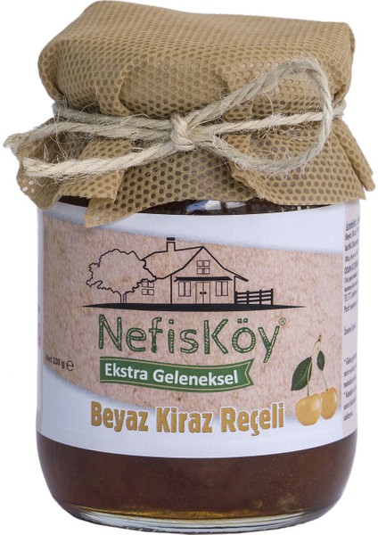 Beyaz Kiraz Reçeli 230 gr