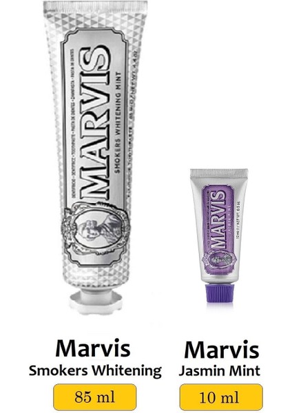 Smokers Whitening Mint Diş Macunu 85 ml Jasmin Mint 10 ml