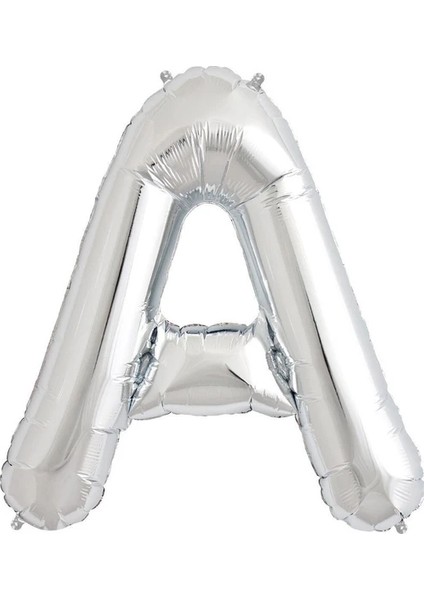 Harf Balon A Gümüş
