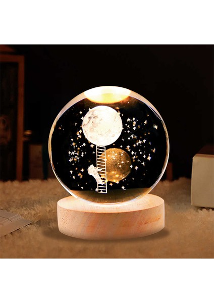 3D Dekoratif Gece Lambası (Yurt Dışından)