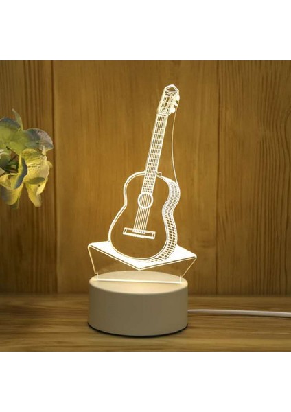 3D Dekoratif Gece Lambası (Yurt Dışından)