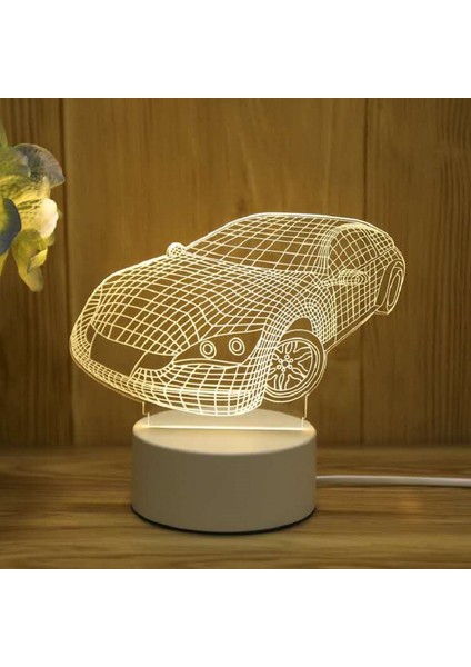 3D Dekoratif Gece Lambası (Yurt Dışından)