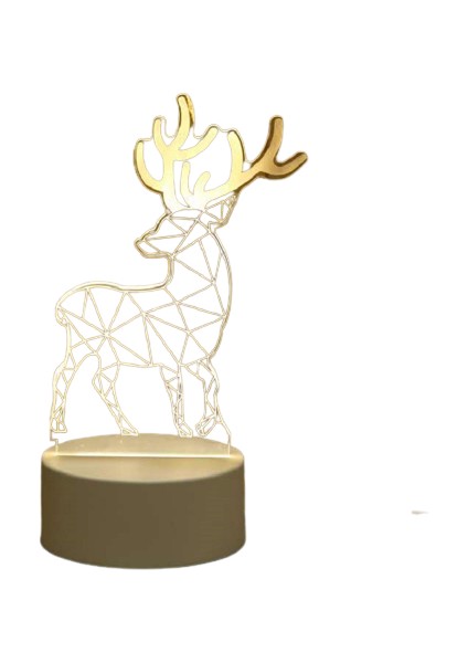 3D Dekoratif Gece Lambası (Yurt Dışından)