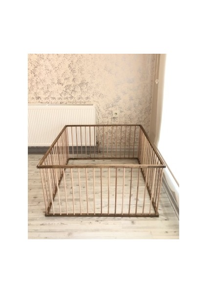 1 M2 Köpek Çiti Ahşap Köpek Alanı ( Çit Arası 5cm )