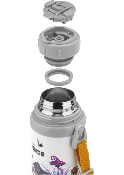 Dinos Matara Bardaklı Thermo Paslanmaz Çelik 380 ml