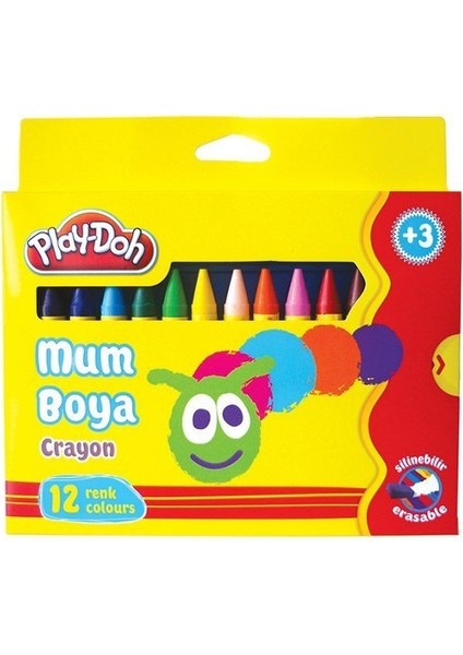 Jumbo Crayon Mum Boya 12 Renk