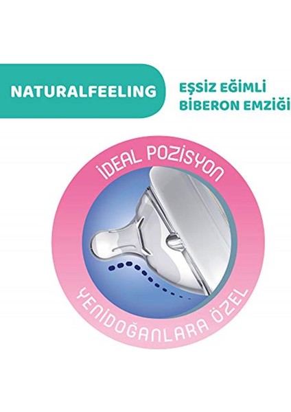 Naturalfeeling Cam Biberon 0 Ay+, 150 Ml, Şeffaf