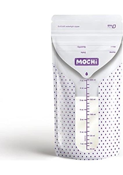 Süt Saklama Poşeti (200 Ml) 25'li