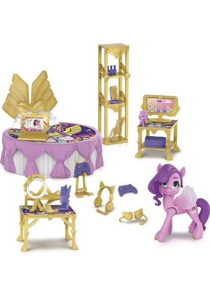F3883 My Little Pony,prenses Petalsin Sihirli Odası Yeni Bir Nesil Macera +5 Yaş fırsatları