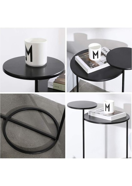 Ivar Iskandinav Siyah Sehpa fiyatları