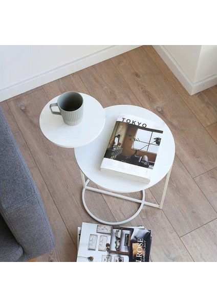 Ivar Iskandinav Beyaz Sehpa modelleri