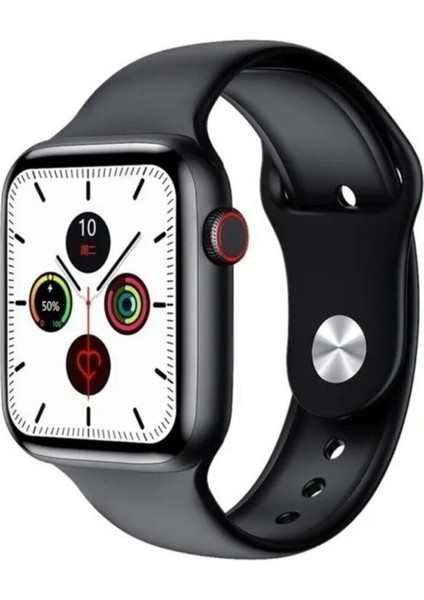 Watch 6 2023 Akıllı Saat Nabız Ölçer Çok Fonksiyonlu Siyah