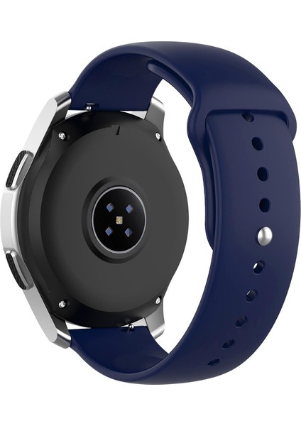 Samsung Galaxy Watch 7 Fe 4 5 Pro 6 Classic 40 42 43 44 45 46 47 Mm Uyumlu Kordon (20 Mm) Silikon Kordon Kayış