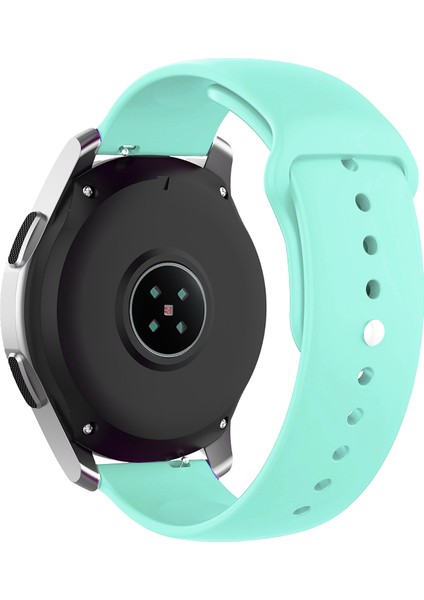 Samsung Galaxy Watch 7 Fe 4 5 Pro 6 Classic 40 42 43 44 45 46 47 Mm Uyumlu Kordon (20 Mm) Silikon Kordon Kayış