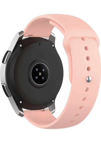 Samsung Galaxy Watch 7 Fe 4 5 Pro 6 Classic 40 42 43 44 45 46 47 Mm Uyumlu Kordon (20 Mm) Silikon Kordon Kayış