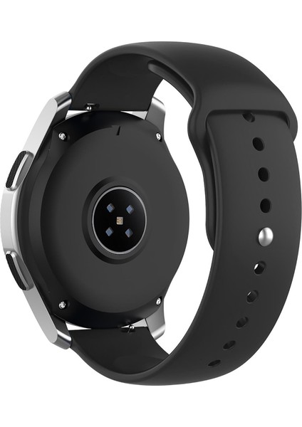 Samsung Galaxy Watch 5 Pro 45MM / Watch 5 40-44MM Uyumlu Kordon (20 Mm) Silikon Kayış