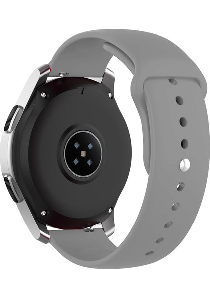 Samsung Galaxy Watch 5 Pro 45MM / Watch 5 40-44MM Uyumlu Kordon (20 Mm) Silikon Kayış