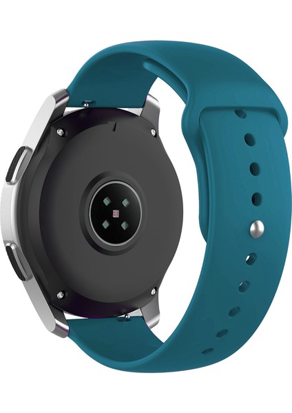 Samsung Galaxy Watch 5 Pro 45MM / Watch 5 40-44MM Uyumlu Kordon (20 Mm) Silikon Kayış