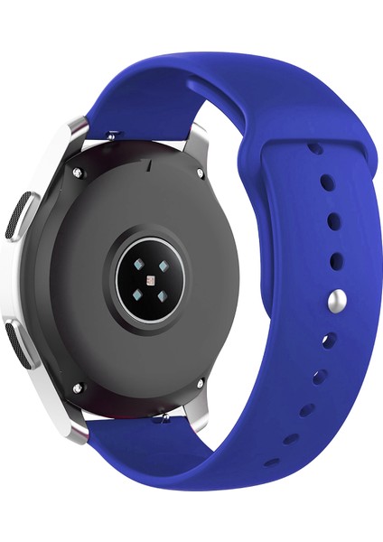 Samsung Galaxy Watch 5 Pro 45MM / Watch 5 40-44MM Uyumlu Kordon (20 Mm) Silikon Kayış