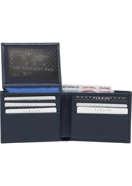 Lacivert Hakiki Deri Erkek Cüzdan - S1CE00001648-A38 modelleri