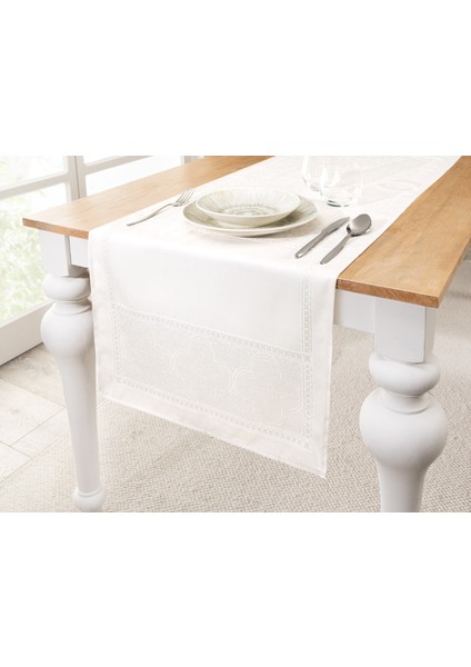 Moroccon Runner - Ekru - 45 x 160 cm