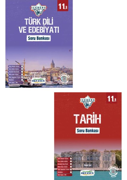 11. Sınıf Iceberg Edebiyat Tarih Soru Bankası Seti