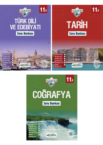 11. Sınıf Iceberg Edebiyat Tarih Coğrafya Soru Bankası Seti