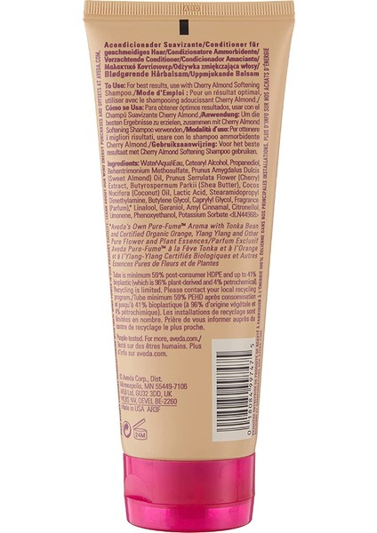 Cherry Almond Sert Ve Asi Saçlar Için Yumuşatıcı Sülfatsız Vegan Saç Kremi 200ml fiyatları