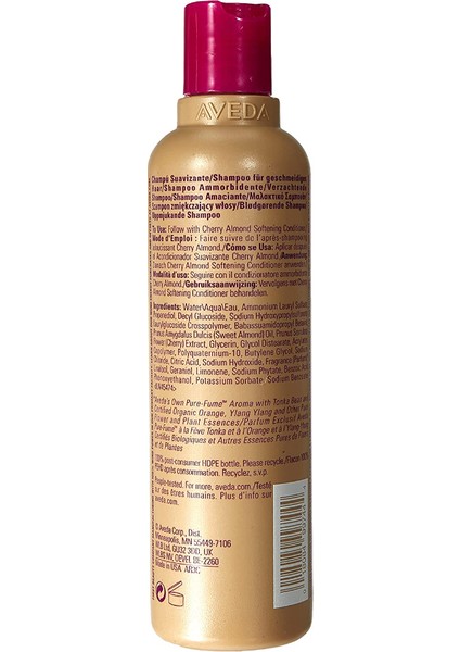 Cherry Almond Sert Saçlar Için Yumuşatıcı Vegan Şampuan 250ml fiyatları