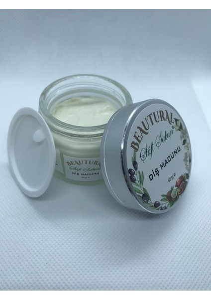 Doğal Diş Macunu-Florürsüz-Yenilebilir İçerikli-60gr