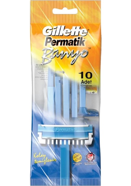 Tıraş Bıçağı Banyo 10'Lu