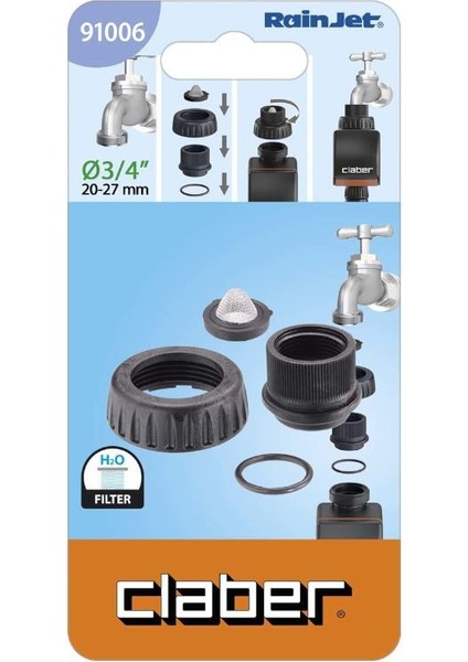 Yedek Halka Konnektörü 3/4'' 91006
