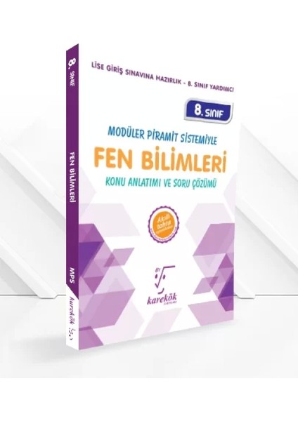 Karekök Yayıncılık 8. Sınıf LGS Fen Bilimleri Konu Anlatımı