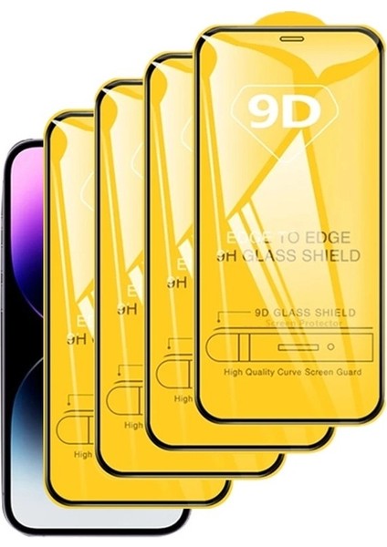 Apple iPhone 11 Ekran Koruyucu 9D Kırılmaz Cam - Ultra Darbe Emici Etkin Koruma - Ekranı Tam Kaplar