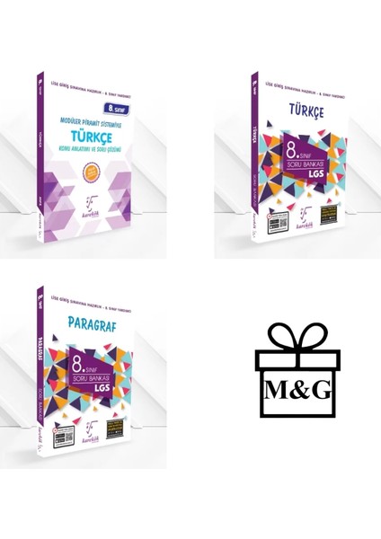 LGS 8. Sınıf Türkçe Konu Anlatımı Türkçe Paragraf Soru Bankası
