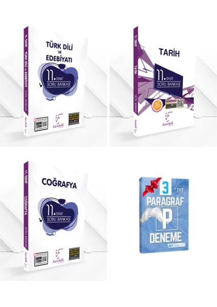 11. Sınıf Edebiyat Tarih Coğrafya Soru Bankası