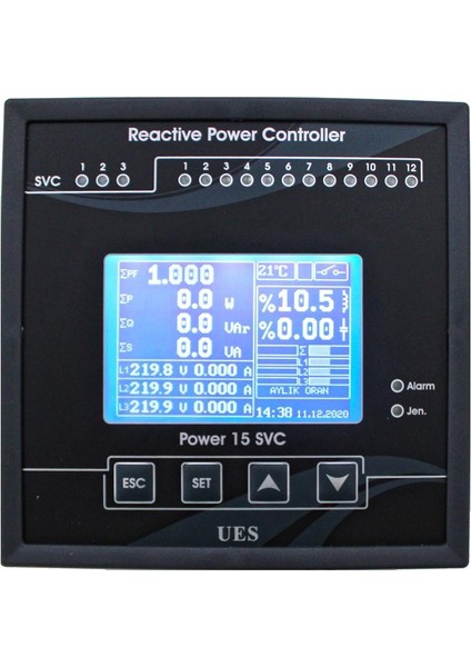 (Ues) Power 15-Svc Reaktif Güç Kontrol Rölesi