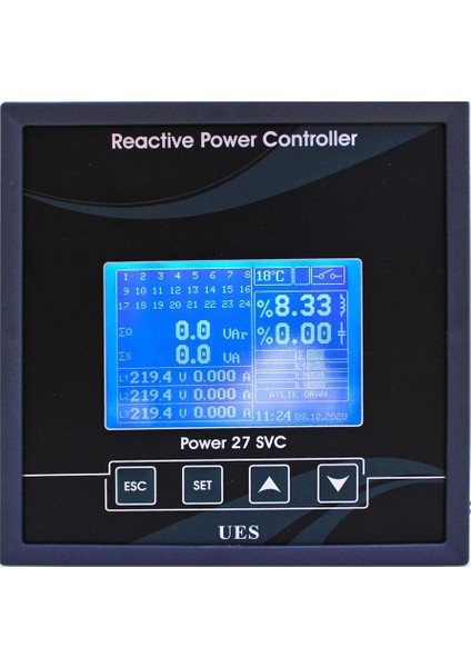 (Ues) Power 27-Svc-H Reaktif Güç Kontrol Rölesi