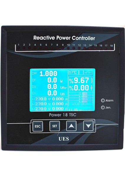(Ues) Power 18-Tsc-H Reaktif Güç Kontrol Rölesi