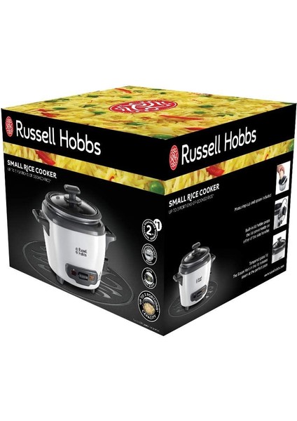 Russell Hobbs 0.4 Litre Mini Pirinç Pişirici, Sıcak Tutmalı, Çıkarılabilir Yapışmaz Kase - 27020-56